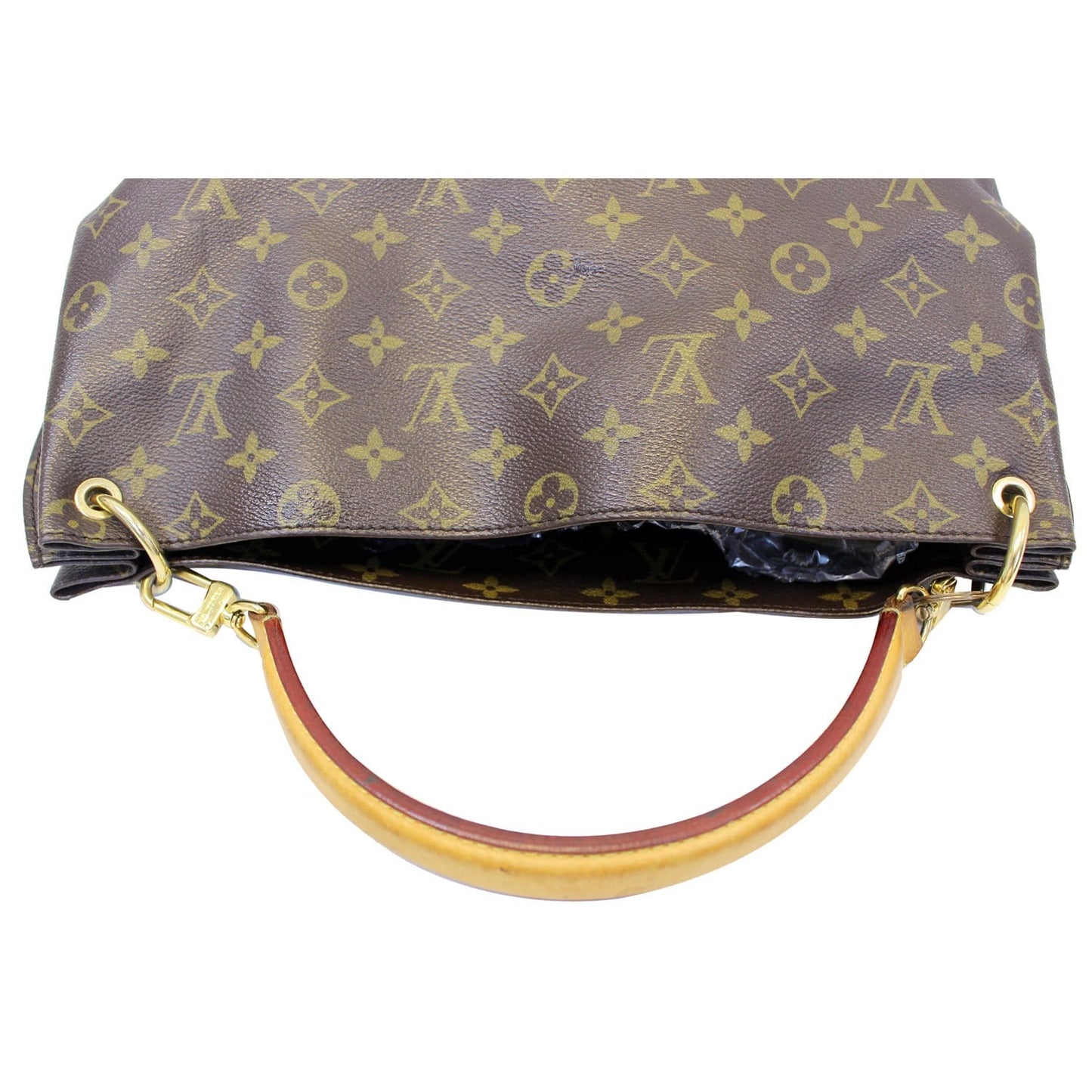 LOUIS VUITTON Metis Monogram Canvas Hobo Shoulder Bag Brown