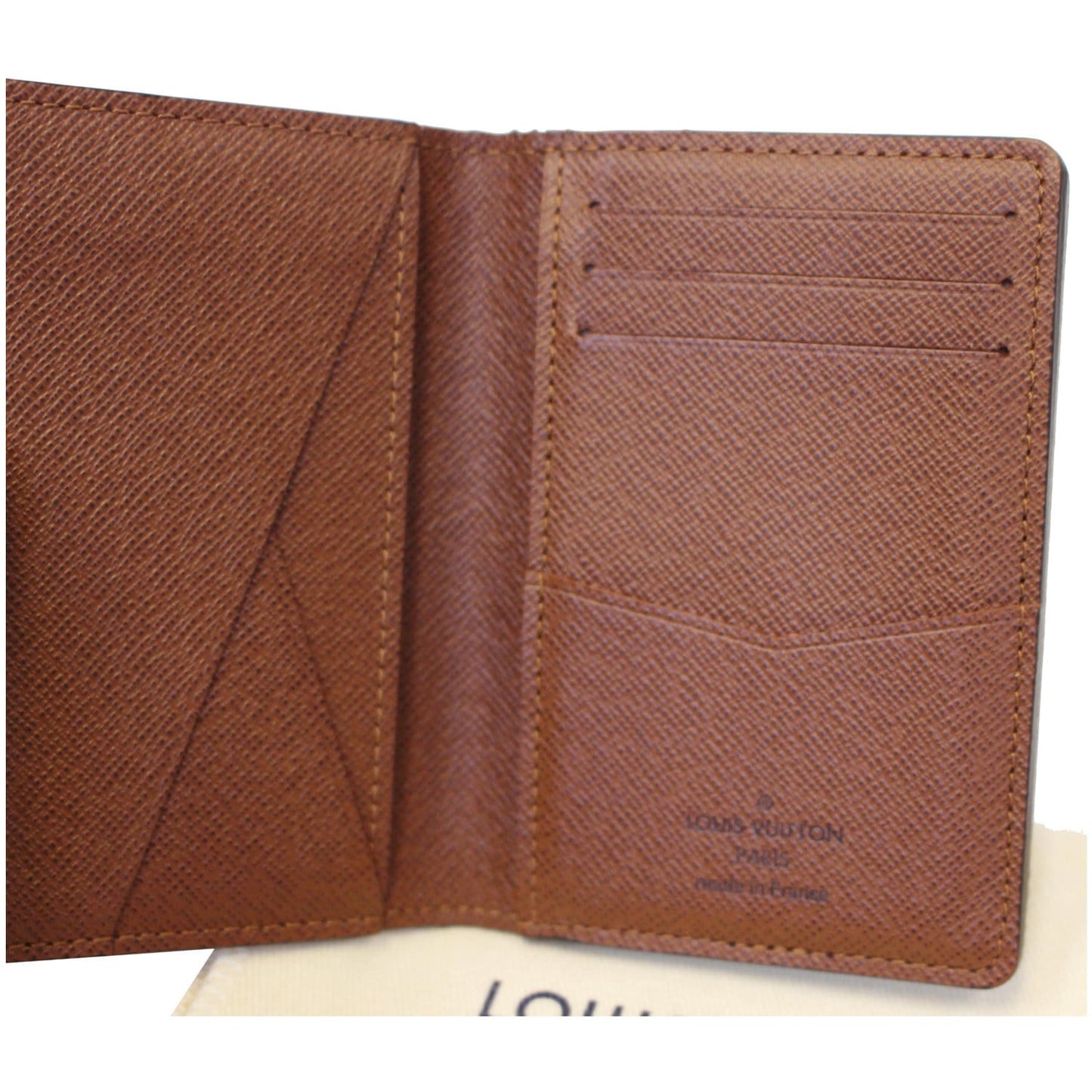 Louis Vuitton Organizer Card Case Holder Monogram Canvas Wallet