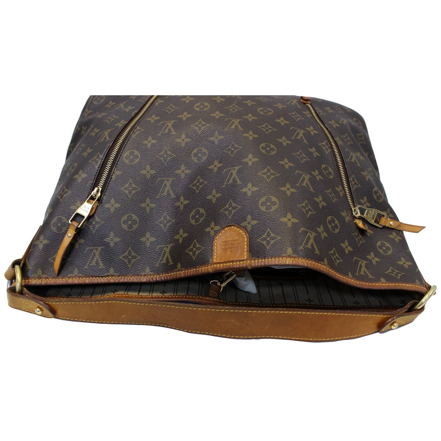 LOUIS VUITTON Delightful GM Monogram Canvas Shoulder Bag Brown