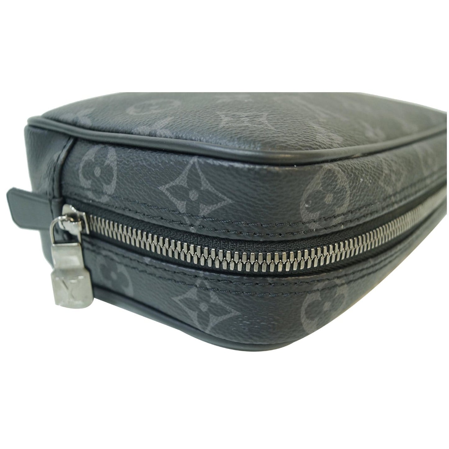 LOUIS VUITTON Toilet PM Monogram Eclipse Cosmetic Pouch Black