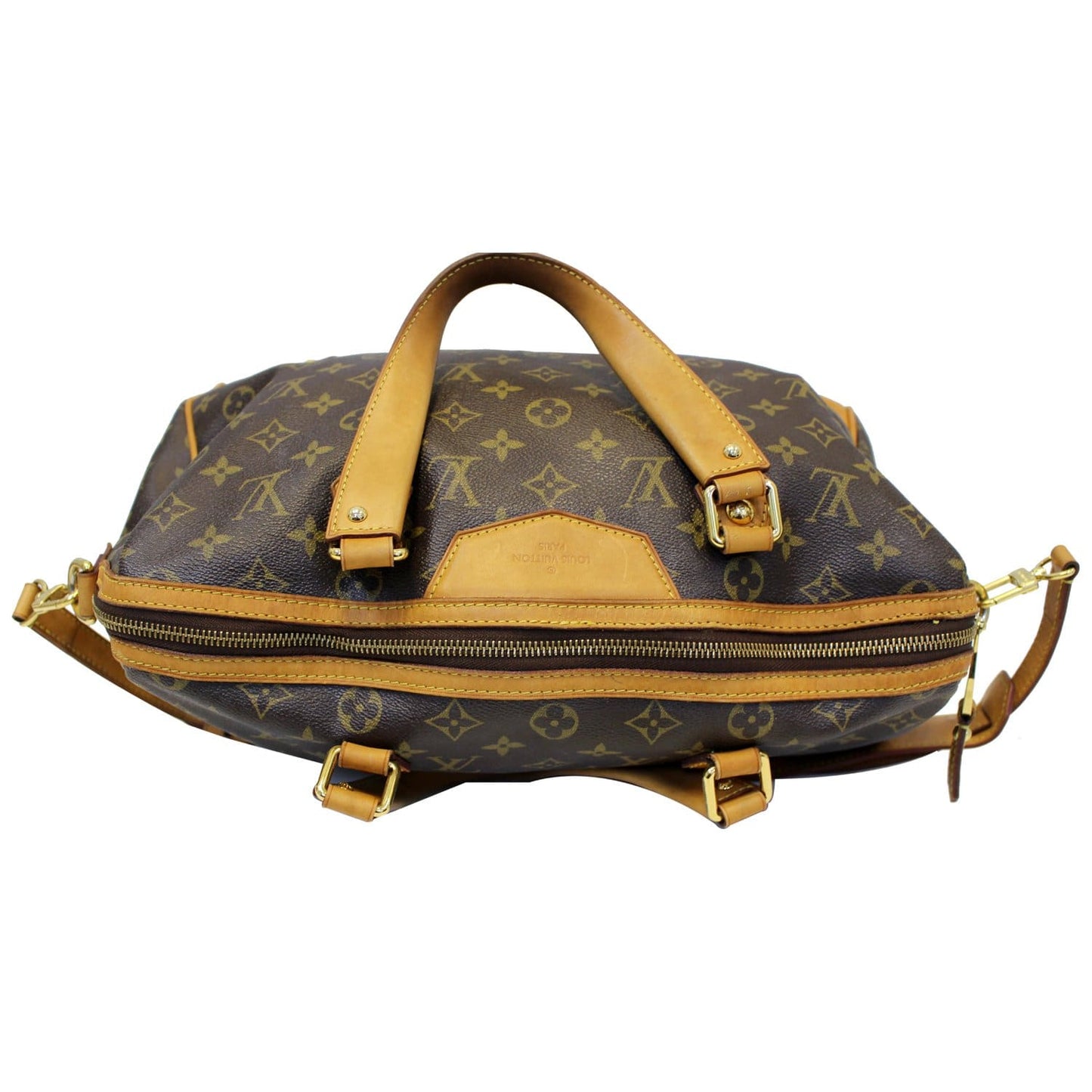 LOUIS VUITTON Retiro GM Monogram Canvas 2 Way Shoulder Bag Brown