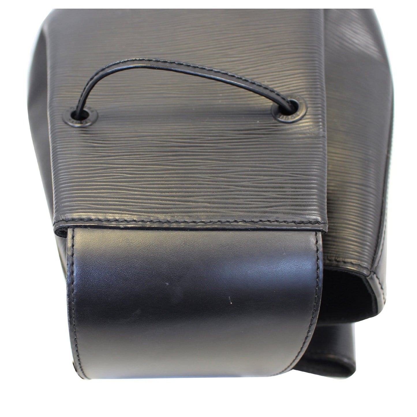 LOUIS VUITTON Sac a Dos Epi Leather Shoulder Bag Black