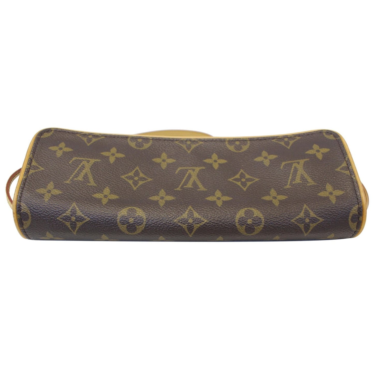 LOUIS VUITTON Pochette Twin GM Monogram Canvas Shoulder Bag Brown