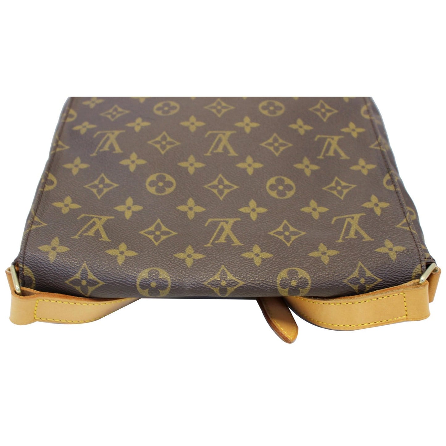 LOUIS VUITTON Musette Salsa GM Monogram Canvas Crossbody Bag Brown