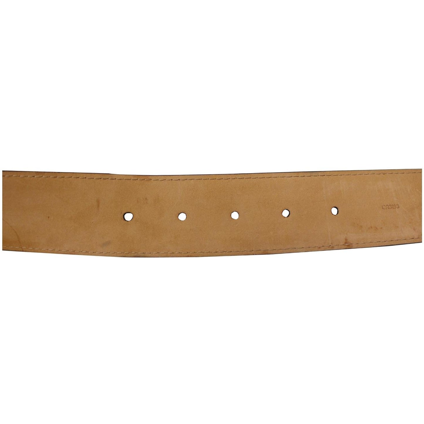 LOUIS VUITTON Monogram Canvas LV Initials Belt 110/44