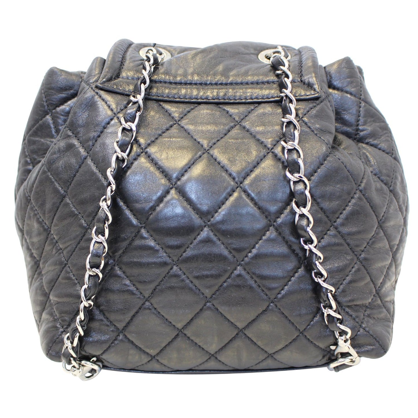 CHANEL Beijing 2 in 1 Black Quilted Leather Backpack Bag