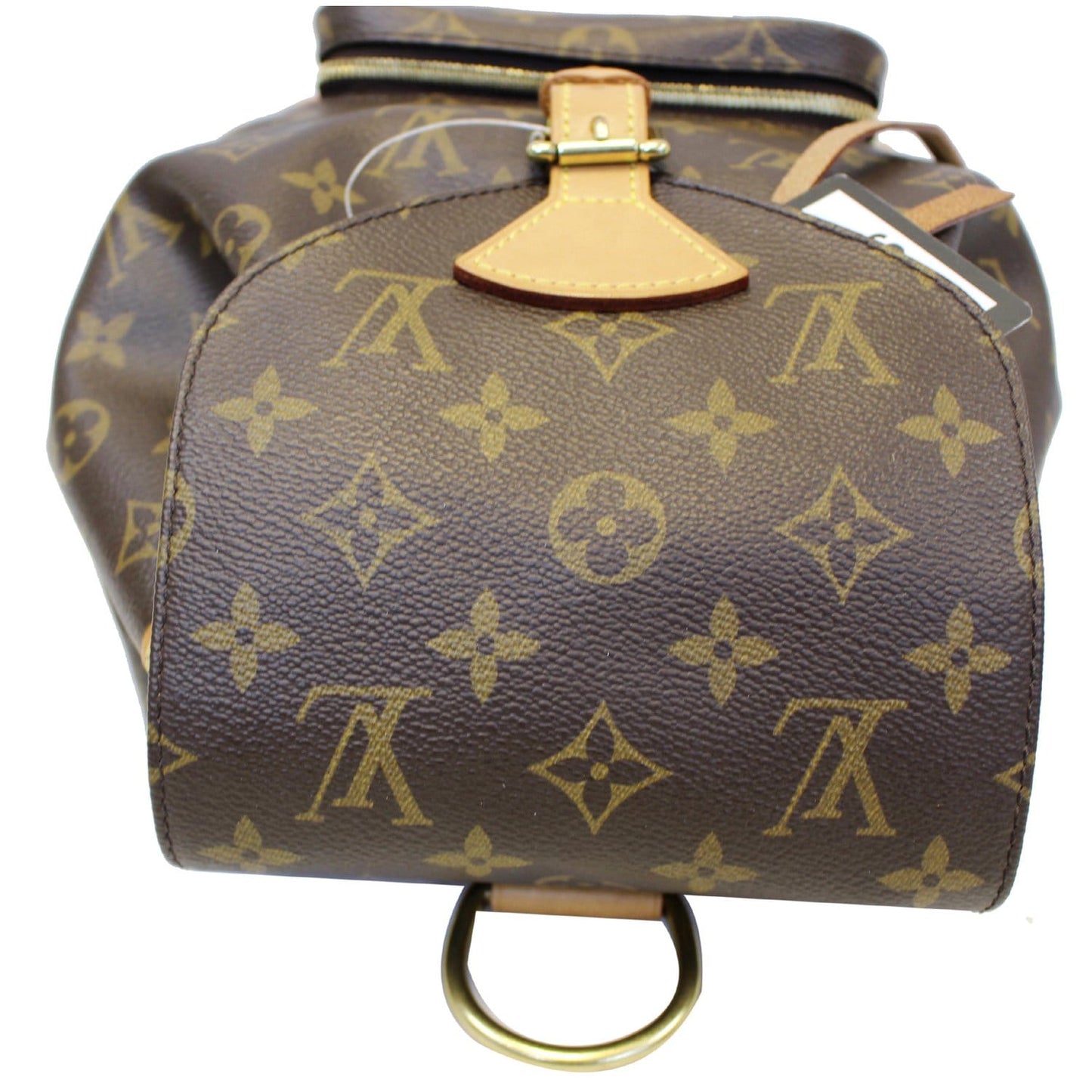 LOUIS VUITTON Montsouris PM Monogram Canvas Backpack Brown