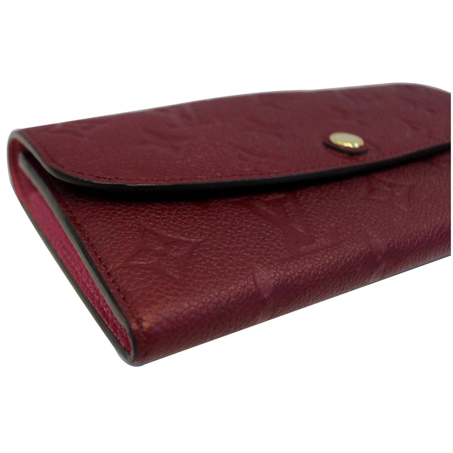 LOUIS VUITTON Emilie Monogram Empreinte Wallet Aurore