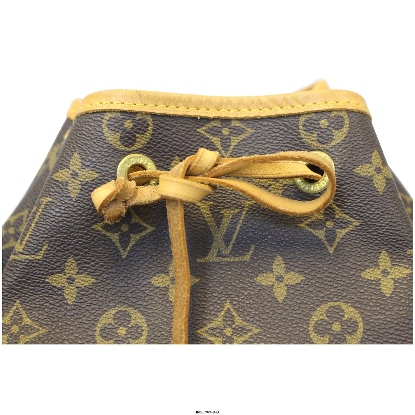 LOUIS VUITTON Montsouris GM Monogram Canvas Backpack Bag Brown