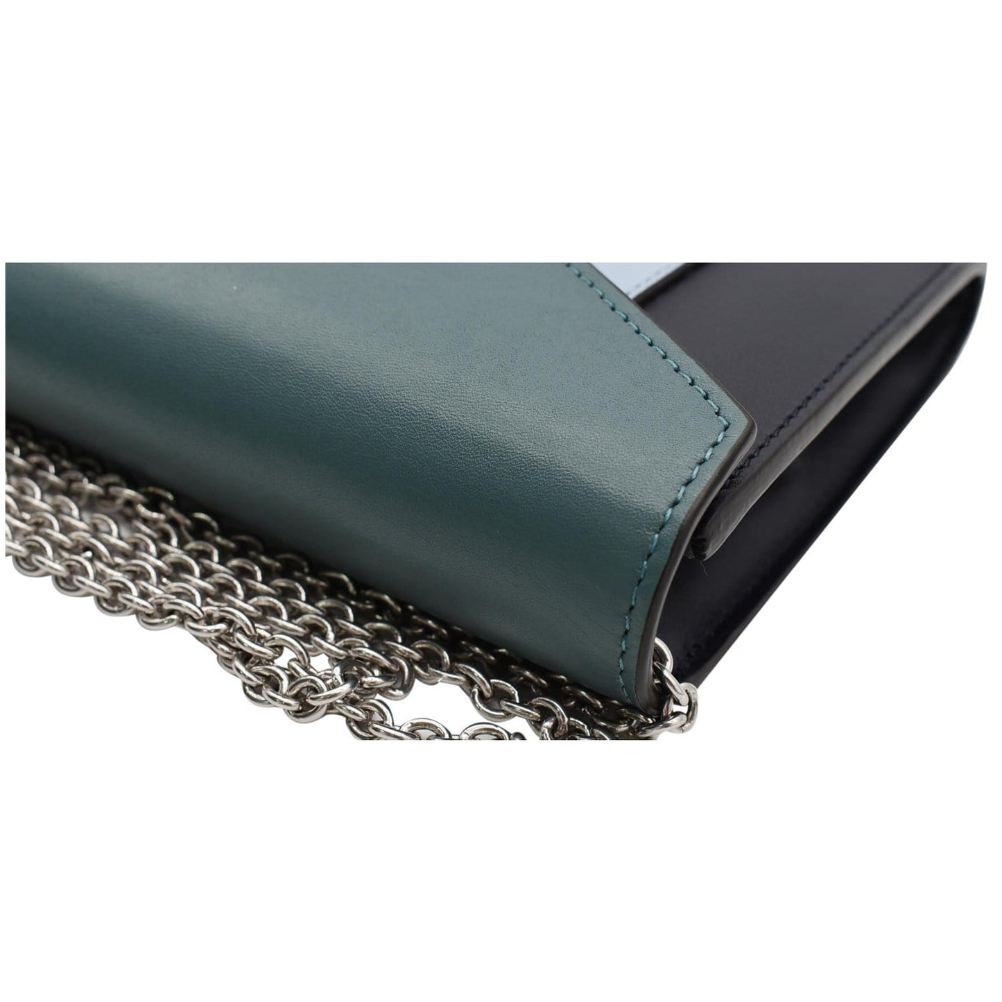 CELINE Pocket Envelope Leather Shoulder Bag Multicolor
