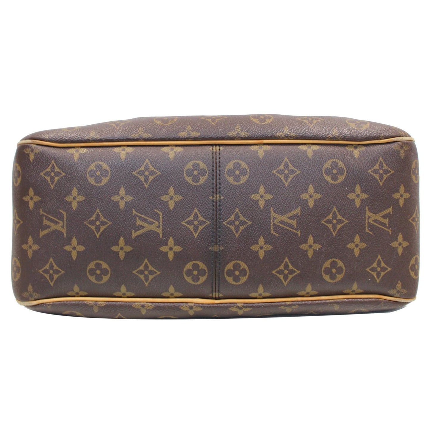 LOUIS VUITTON Delightful PM Monogram Canvas Shoulder Hobo Bag Brown