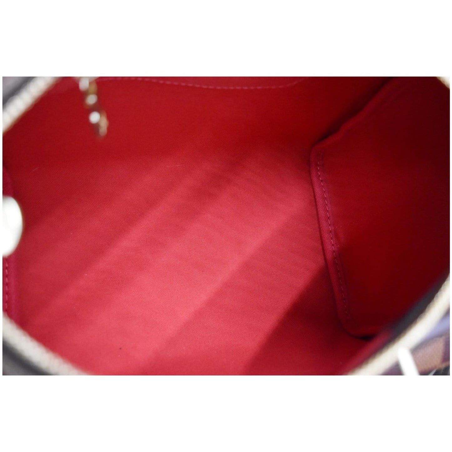 LOUIS VUITTON Speedy 25 Bandoulière Damier Ebene Satchel Bag Brown