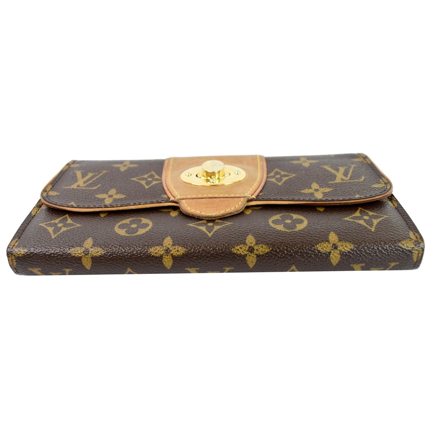 LOUIS VUITTON Monogram Canvas Boetie Wallet Brown
