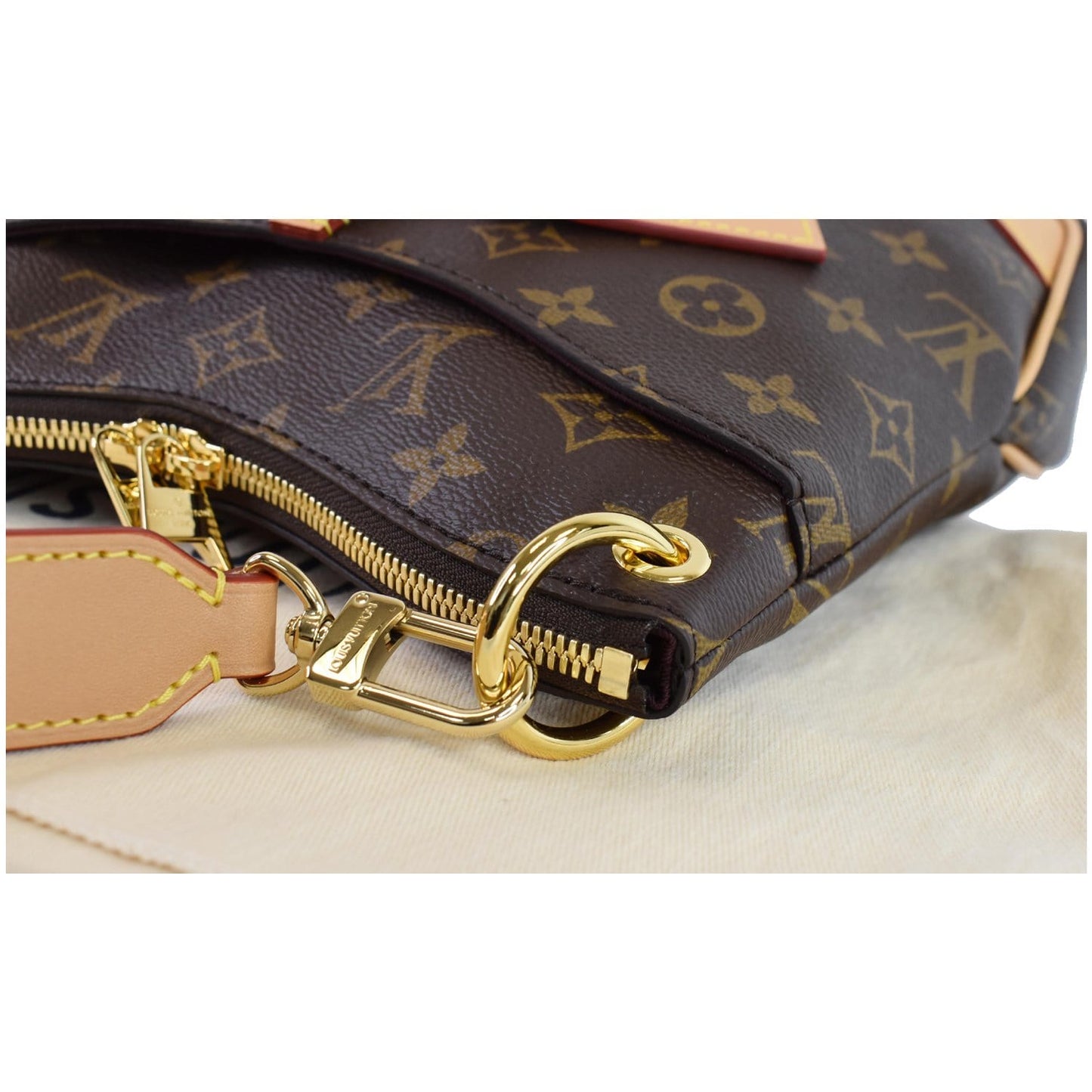LOUIS VUITTON Odeon PM NM Monogram Canvas Shoulder Bag Natural