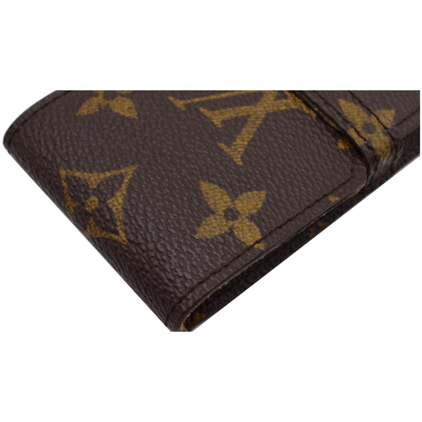 LOUIS VUITTON Etui Lunettes Rabat Monogram Canvas Glasses Case Brown - 25% OFF