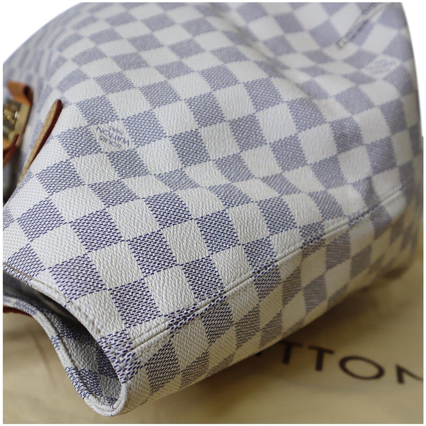 LOUIS VUITTON Salina PM Damier Azur Shoulder Bag White - 15% OFF