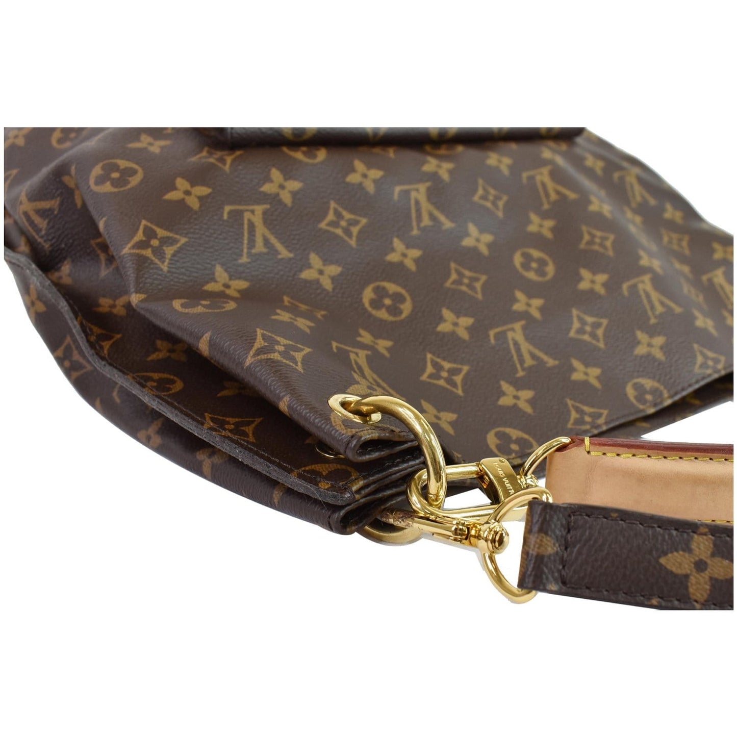 LOUIS VUITTON Metis Hobo Monogram Canvas Shoulder Bag Brown