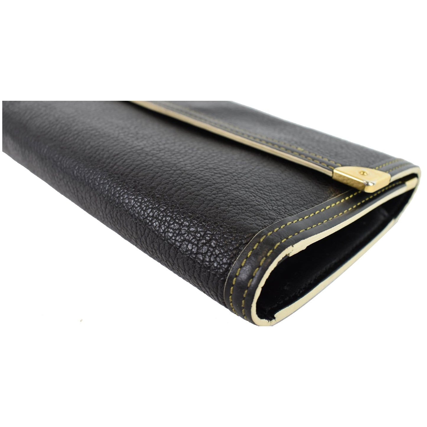 LOUIS VUITTON Suhali Porte-Tresor International Wallet Black - Last Call