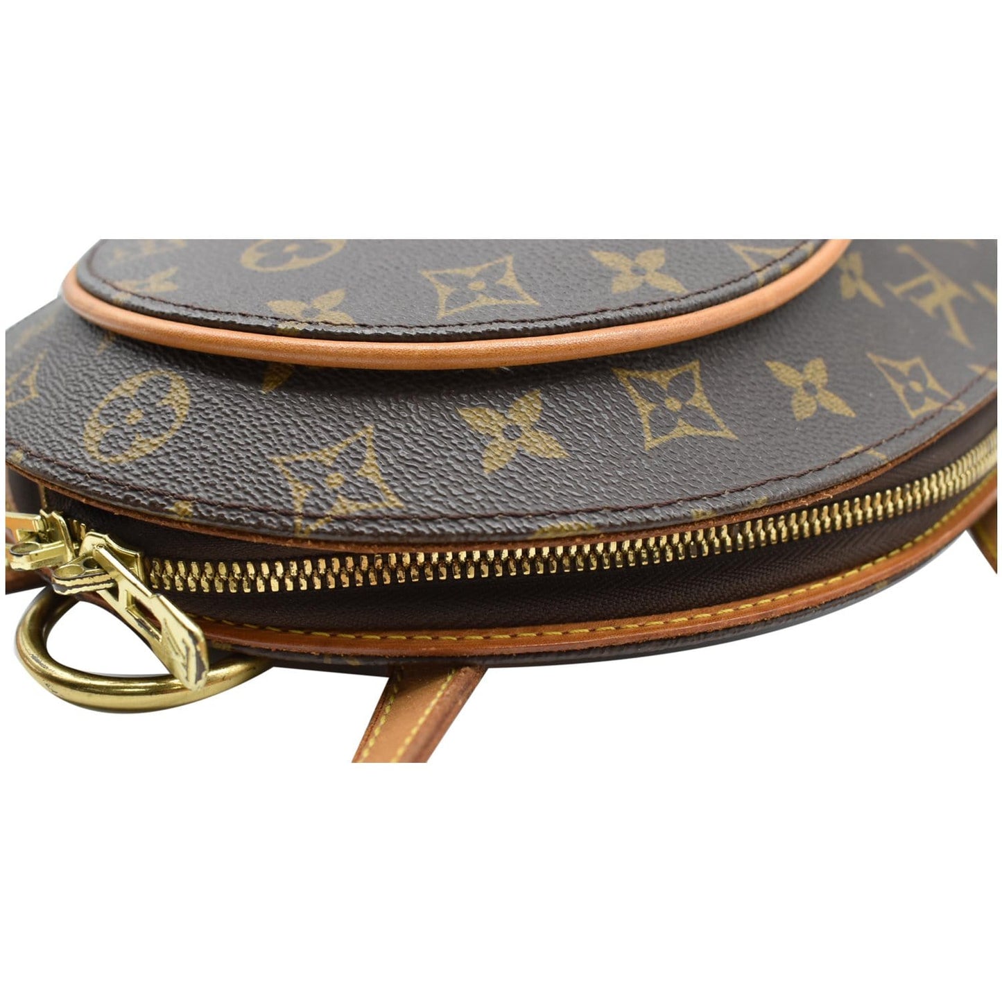 LOUIS VUITTON Ellipse Sac A Dos Monogram Canvas Backpack Bag Brown