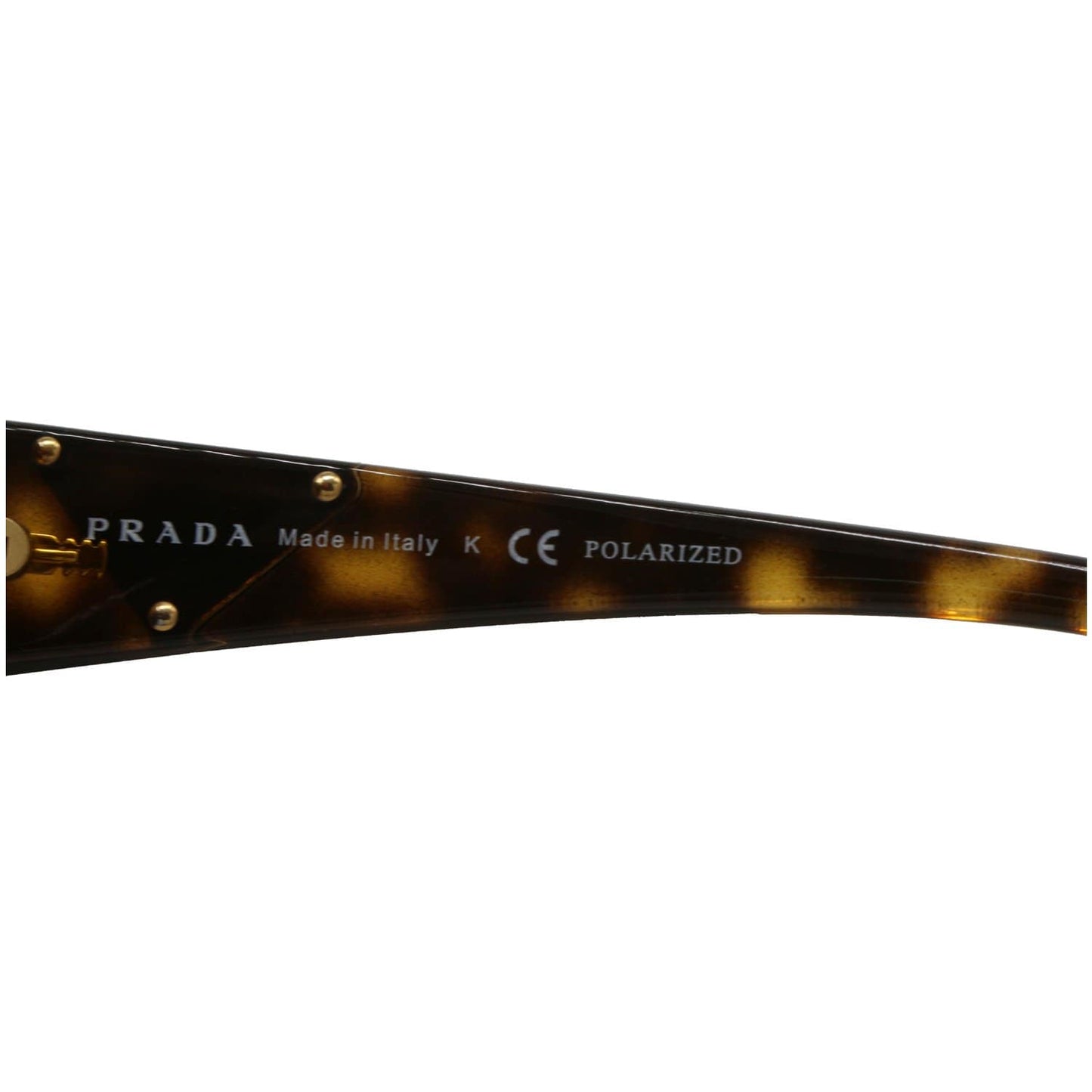 PRADA SPR 27L Havana Sunglasses Brown Polarized Lens