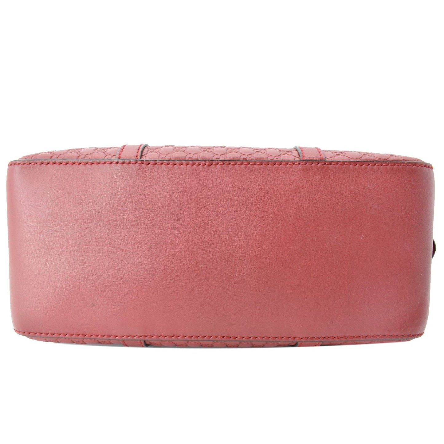 GUCCI Microguccissima Small Leather Crossbody Bag Navy Red 510286
