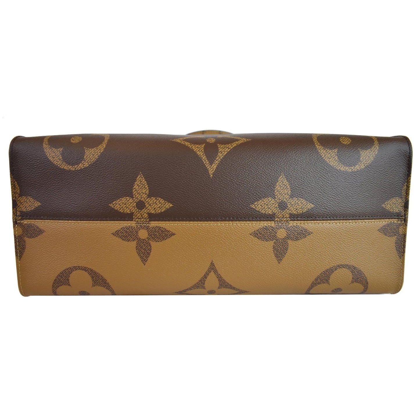 LOUIS VUITTON Onthego GM Reverse Monogram Giant Canvas Shoulder Bag Brown