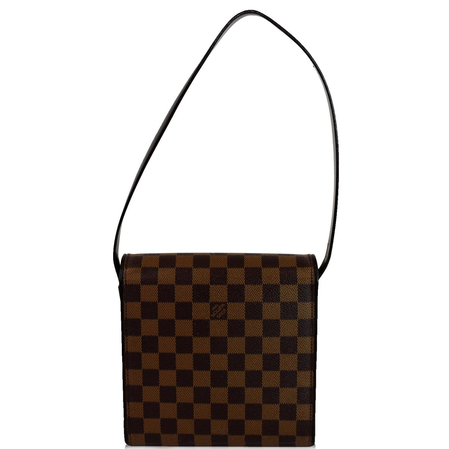 LOUIS VUITTON Tribeca Mini Damier Ebene Shoulder Bag Brown