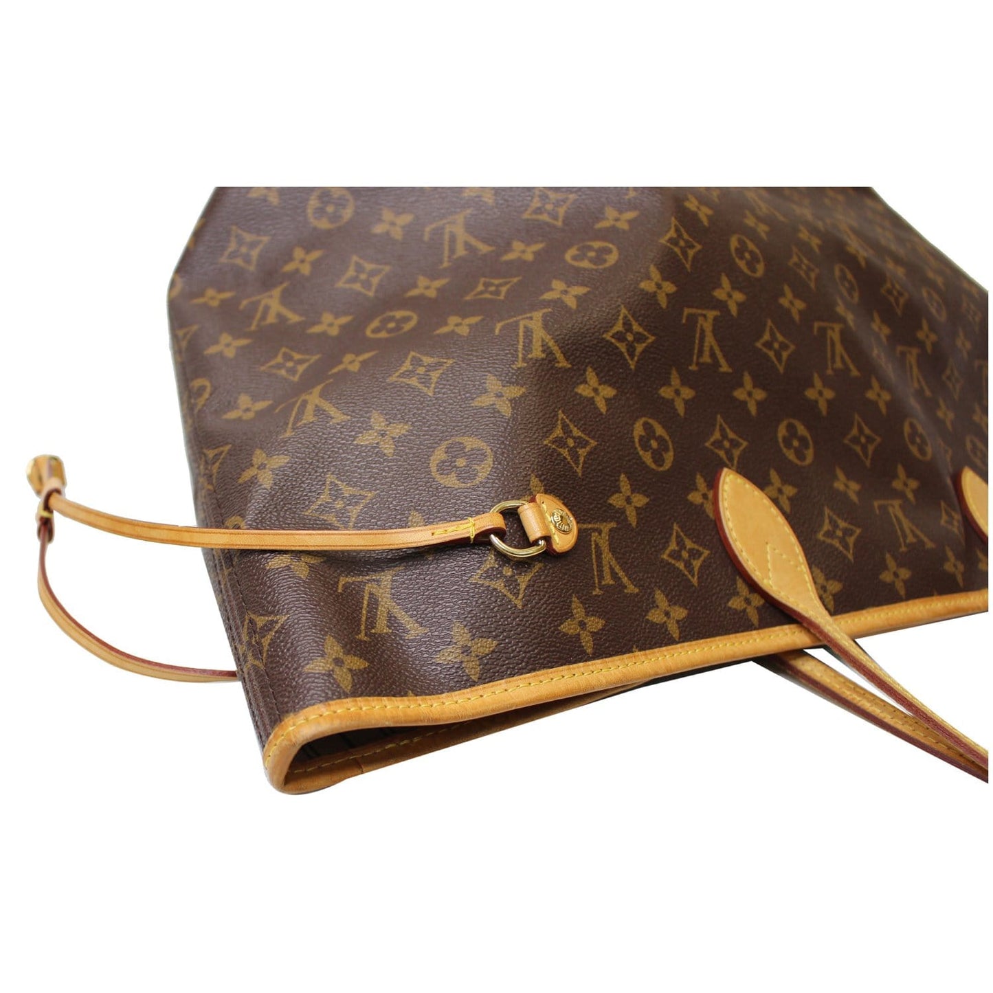 LOUIS VUITTON Neverfull GM Monogram Canvas Tote Shoulder Bag Brown