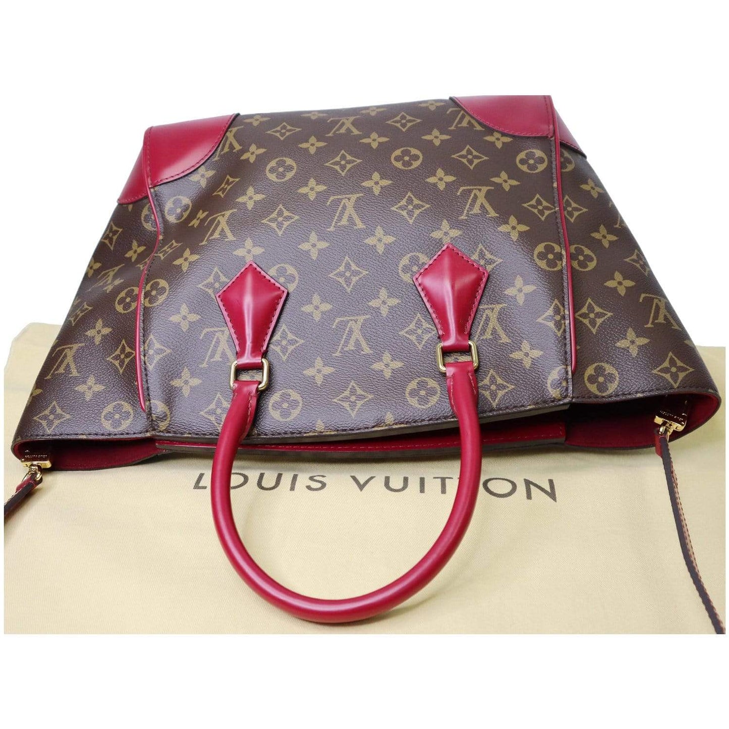 LOUIS VUITTON Phenix Monogram Canvas Shoulder Handbag Fuchsia - 25% OFF