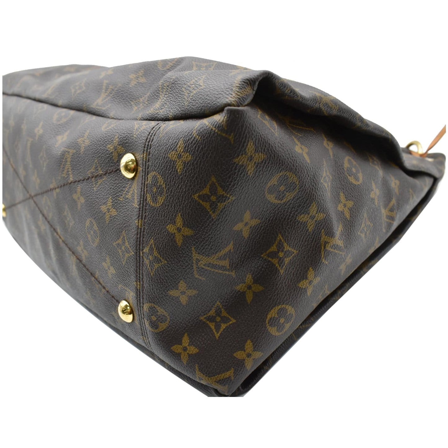 LOUIS VUITTON Artsy GM Monogram Canvas Hobo Bag Brown