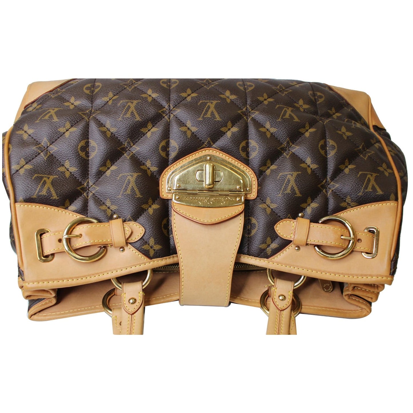 LOUIS VUITTON Etoile Shopper Monogram Canvas Shoulder Bag Brown