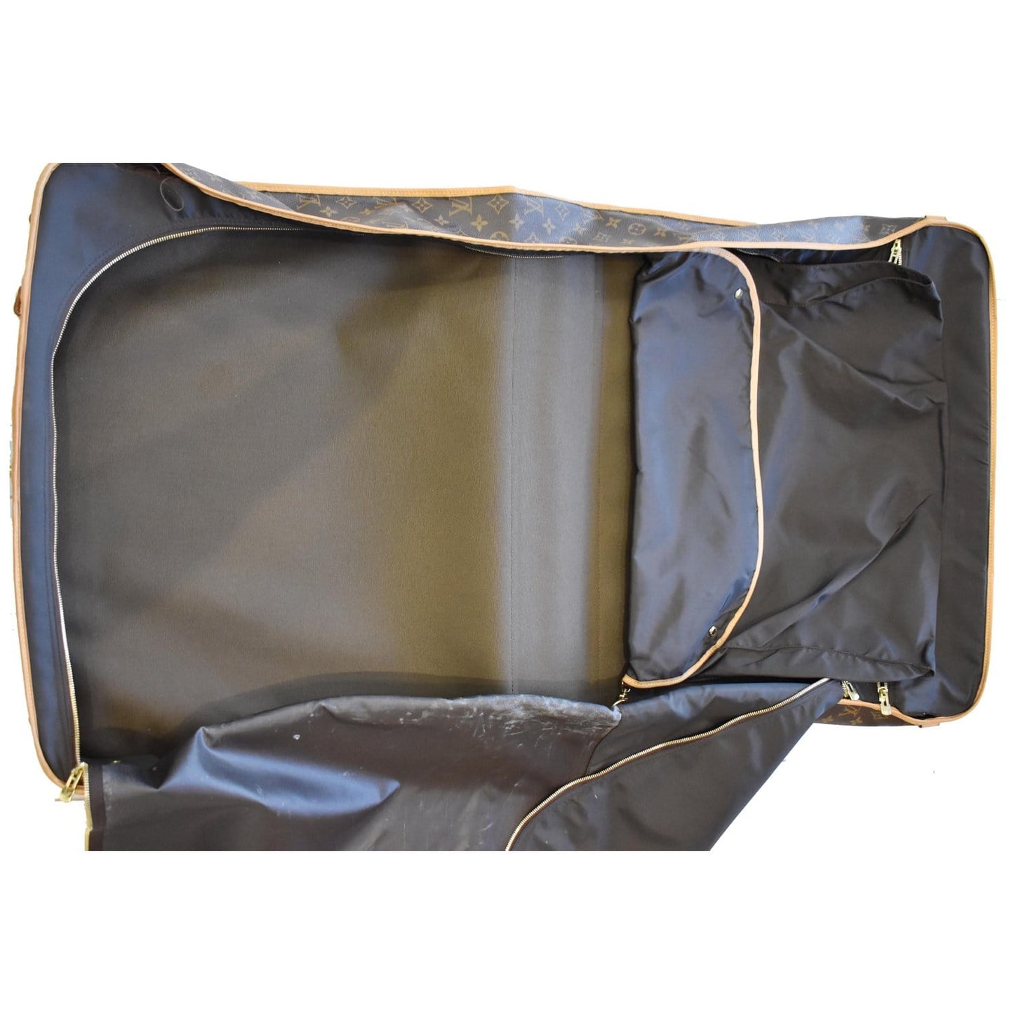 LOUIS VUITTON Monogram Canvas Garment Carrier Bag Brown