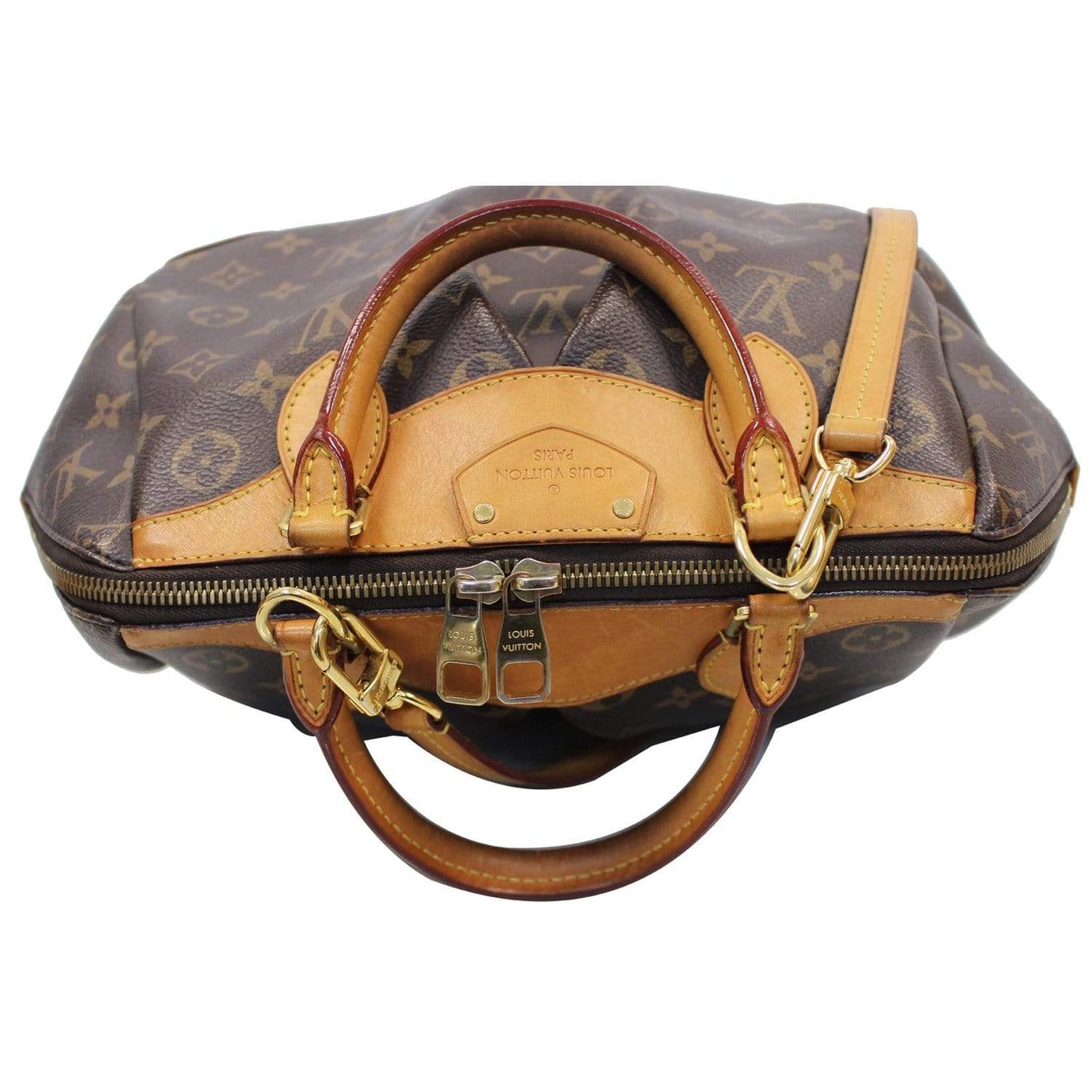 LOUIS VUITTON Segur Monogram Canvas Shoulder Bag Brown - 20% OFF