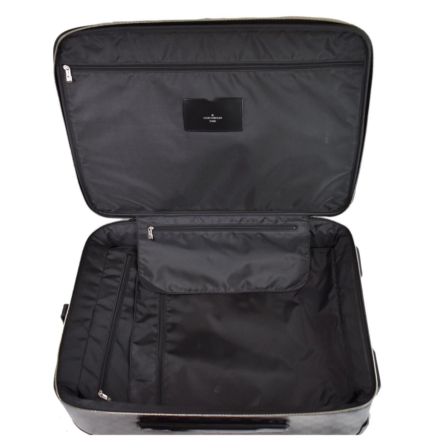 LOUIS VUITTON Pegase 55 Damier Graphite Suitcase Travel Bag Black