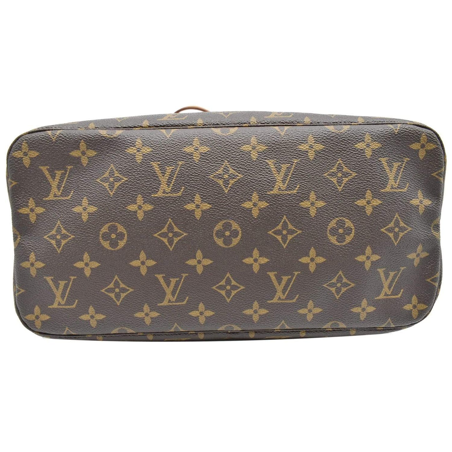 LOUIS VUITTON Love Lock Neverfull MM Monogram Canvas Tote Bag Brown - 10% OFF