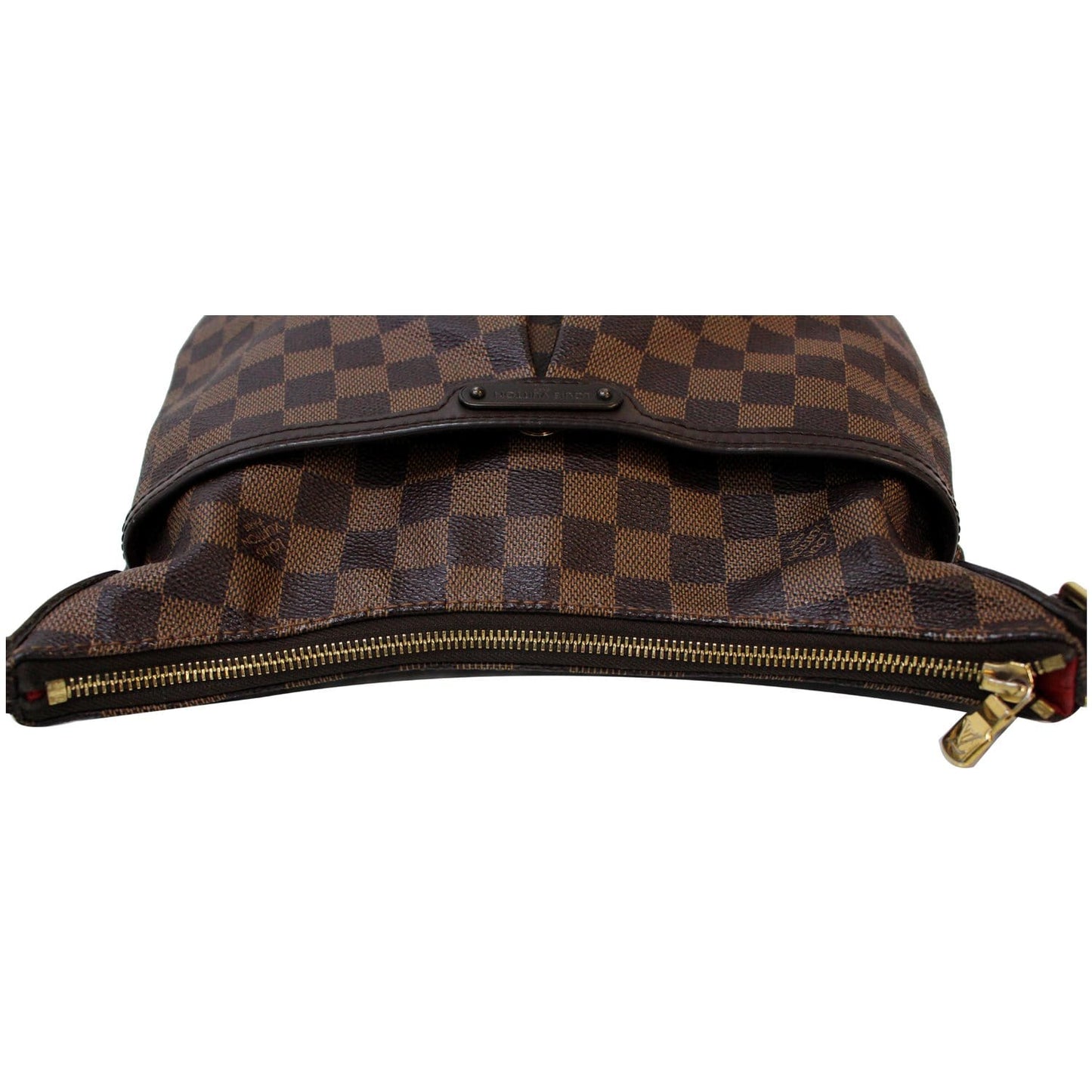 LOUIS VUITTON Bloomsbury PM Damier Ebene Crossbody Bag Brown
