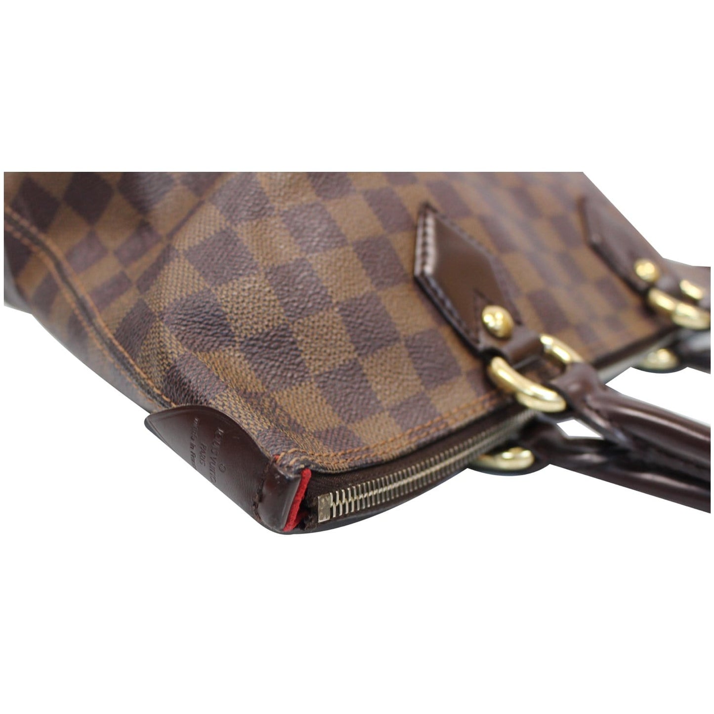 LOUIS VUITTON Saleya PM Damier Ebene Tote Shoulder Bag Brown - 15% OFF