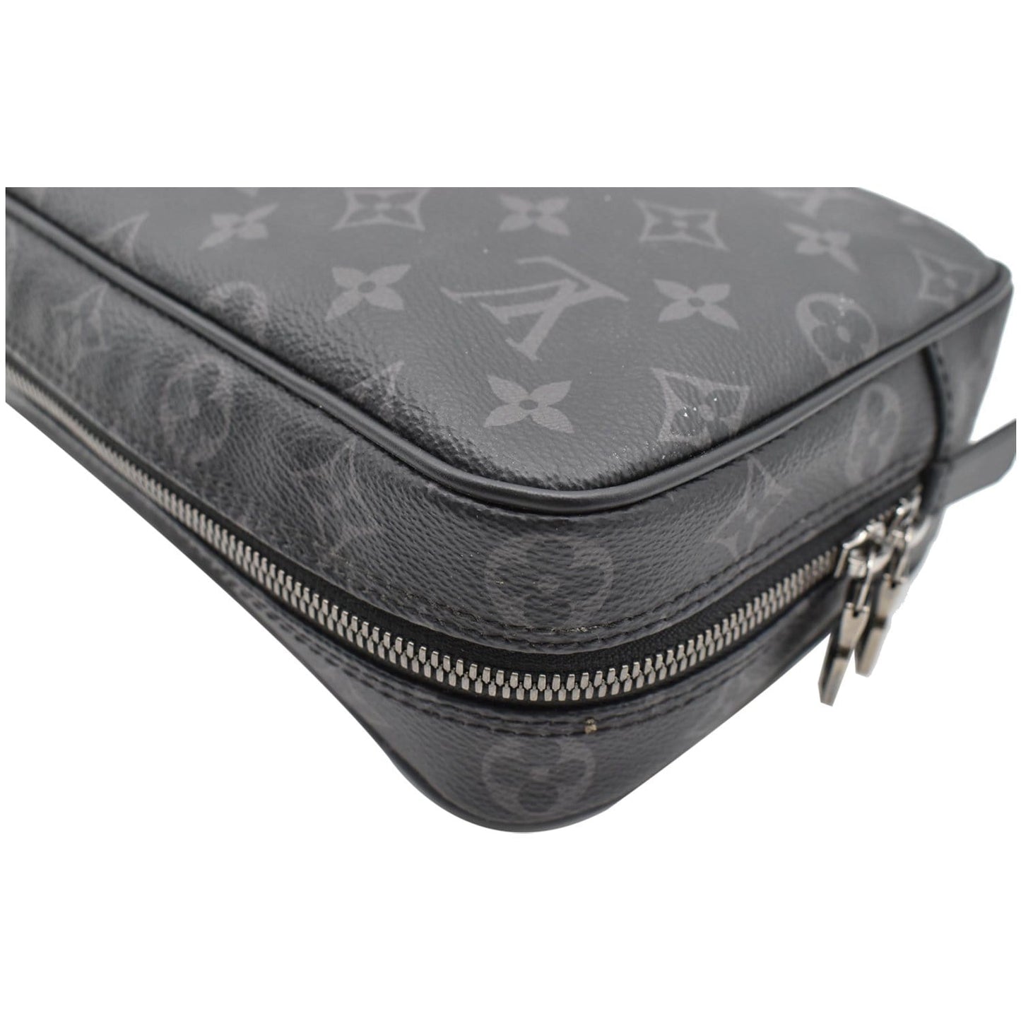 LOUIS VUITTON Toilet GM Monogram Eclipse Pouch Bag Black - Final Sale