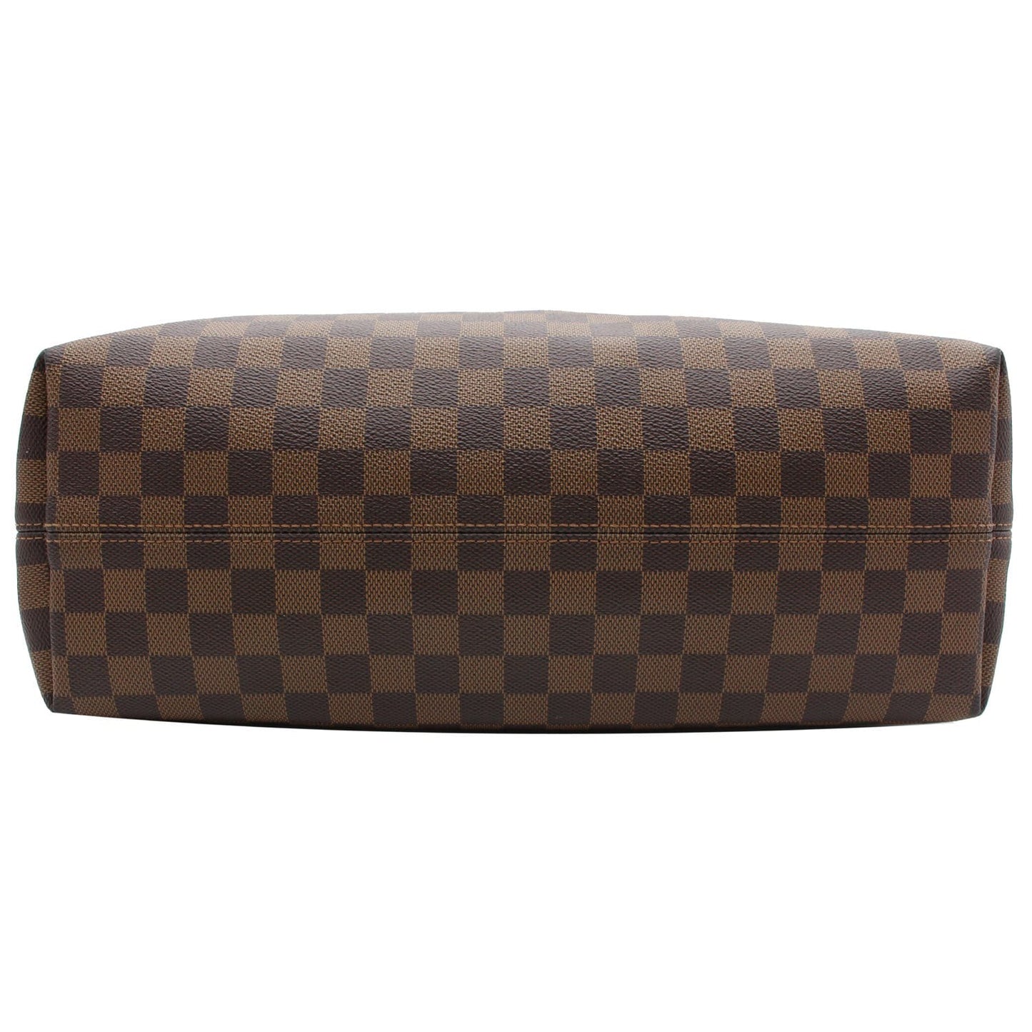 LOUIS VUITTON Graceful MM Damier Ebene Shoulder Bag Brown