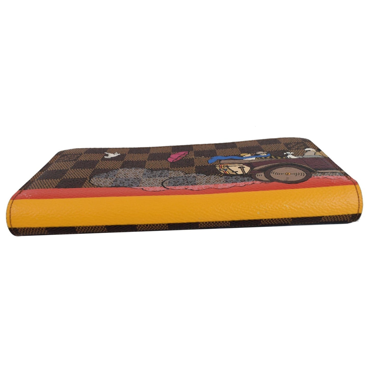 LOUIS VUITTON Monogram Canvas Illustre Evasion Insolite Wallet Brown