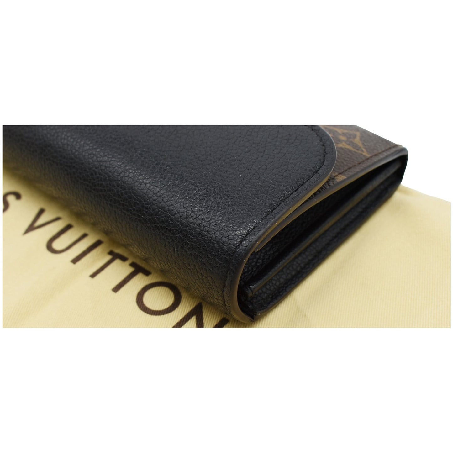 LOUIS VUITTON Venus Monogram Canvas Wallet Brown
