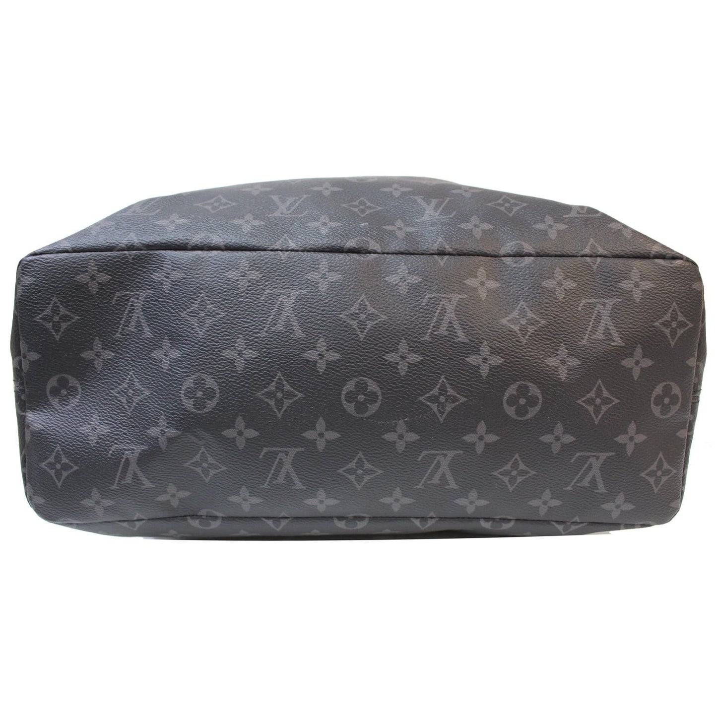LOUIS VUITTON Cabas Light Monogram Eclipse Canvas Shoulder Bag Black