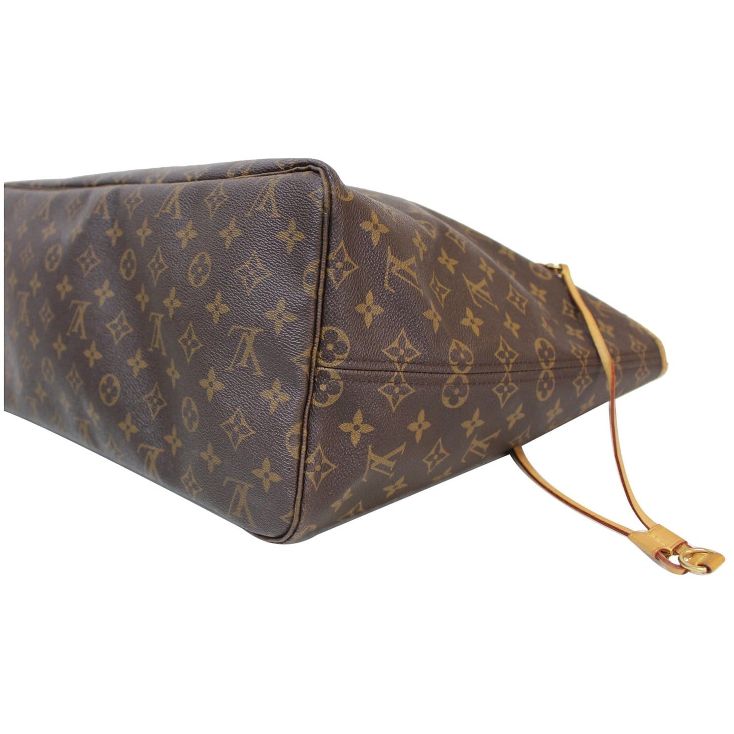 LOUIS VUITTON Neverfull GM Monogram Canvas Tote Shoulder Bag Brown