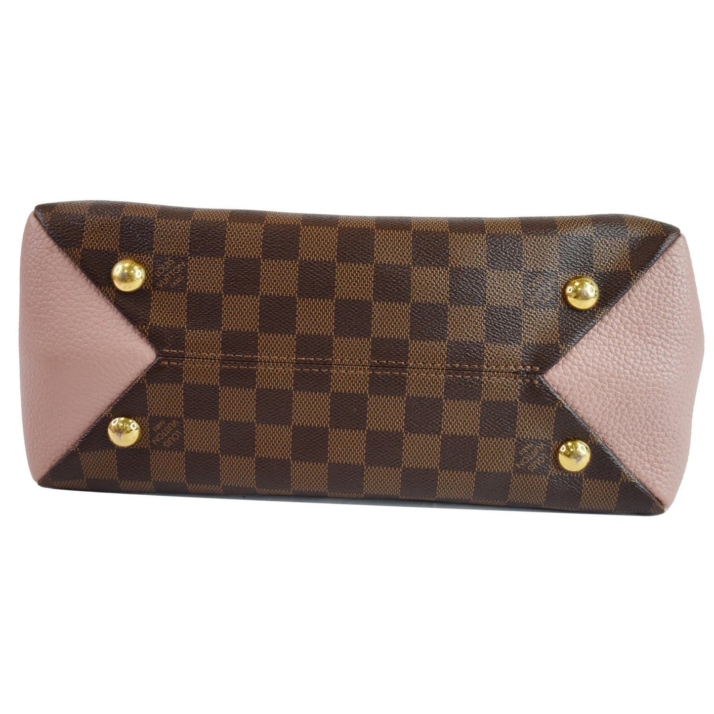 LOUIS VUITTON Brittany Damier Ebene Shoulder Bag Brown
