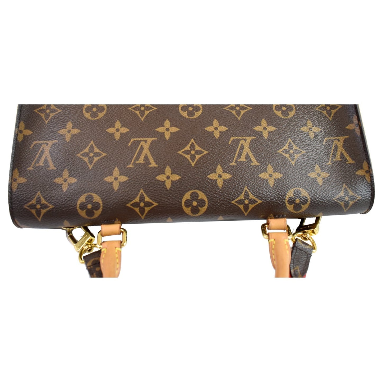 LOUIS VUITTON Marignan Monogram Canvas Messenger Shoulder Bag Coquelicot - Last Call