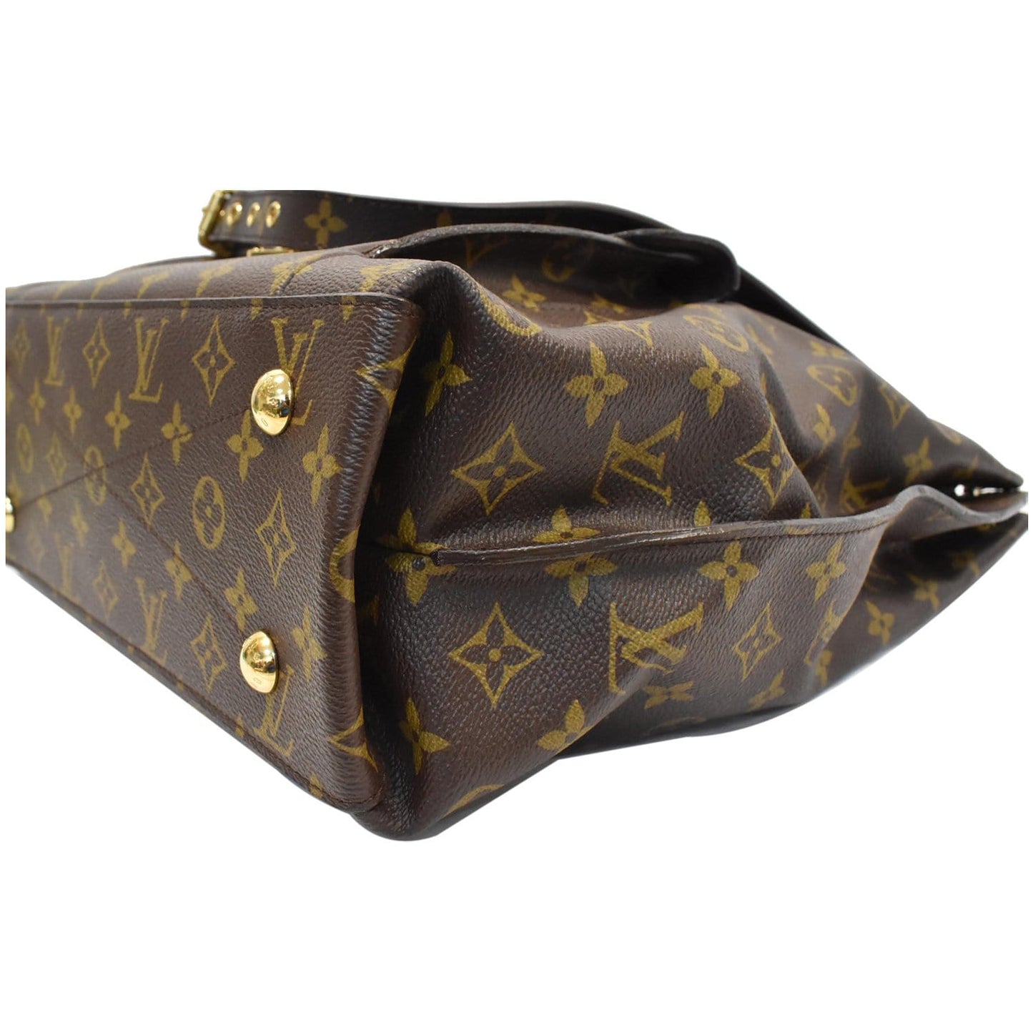 LOUIS VUITTON Metis Hobo Monogram Canvas Shoulder Bag Brown