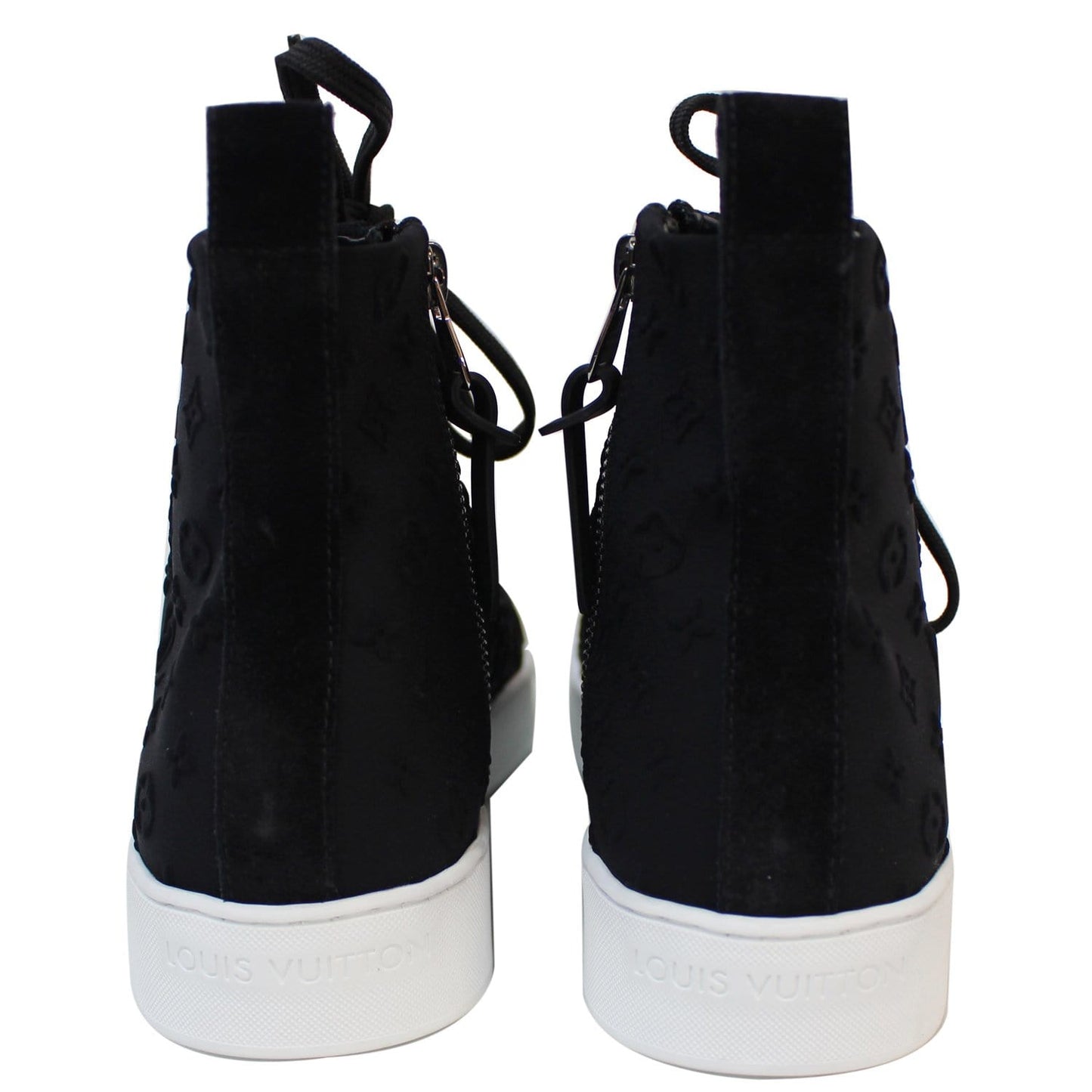 LOUIS VUITTON High Top Suede Sneaker Blue - 15% OFF
