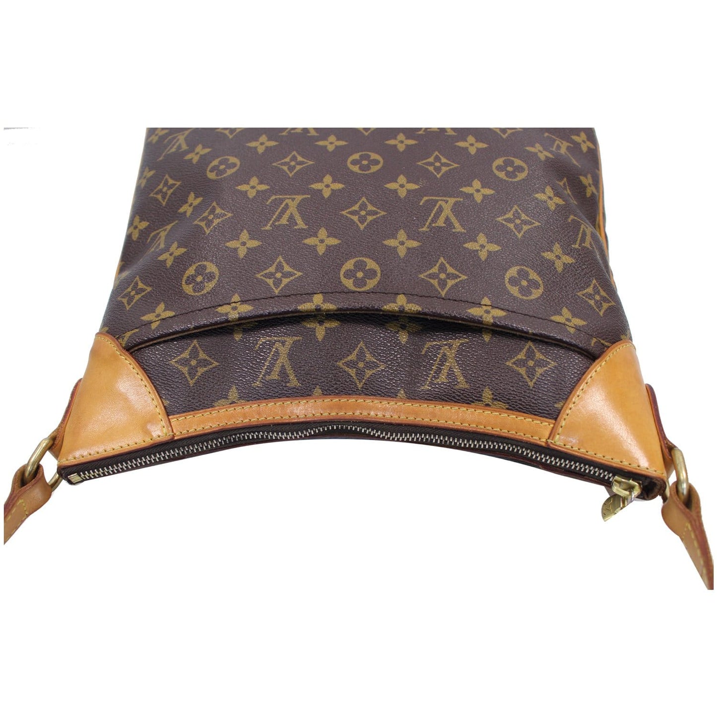 LOUIS VUITTON Odeon MM Monogram Canvas Shoulder Bag Brown