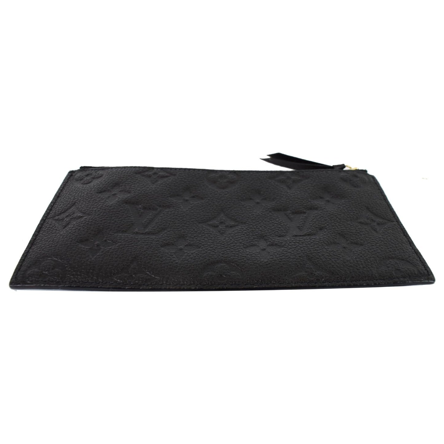 LOUIS VUITTON Felicie Empreinte Insert Zippy Wallet Black