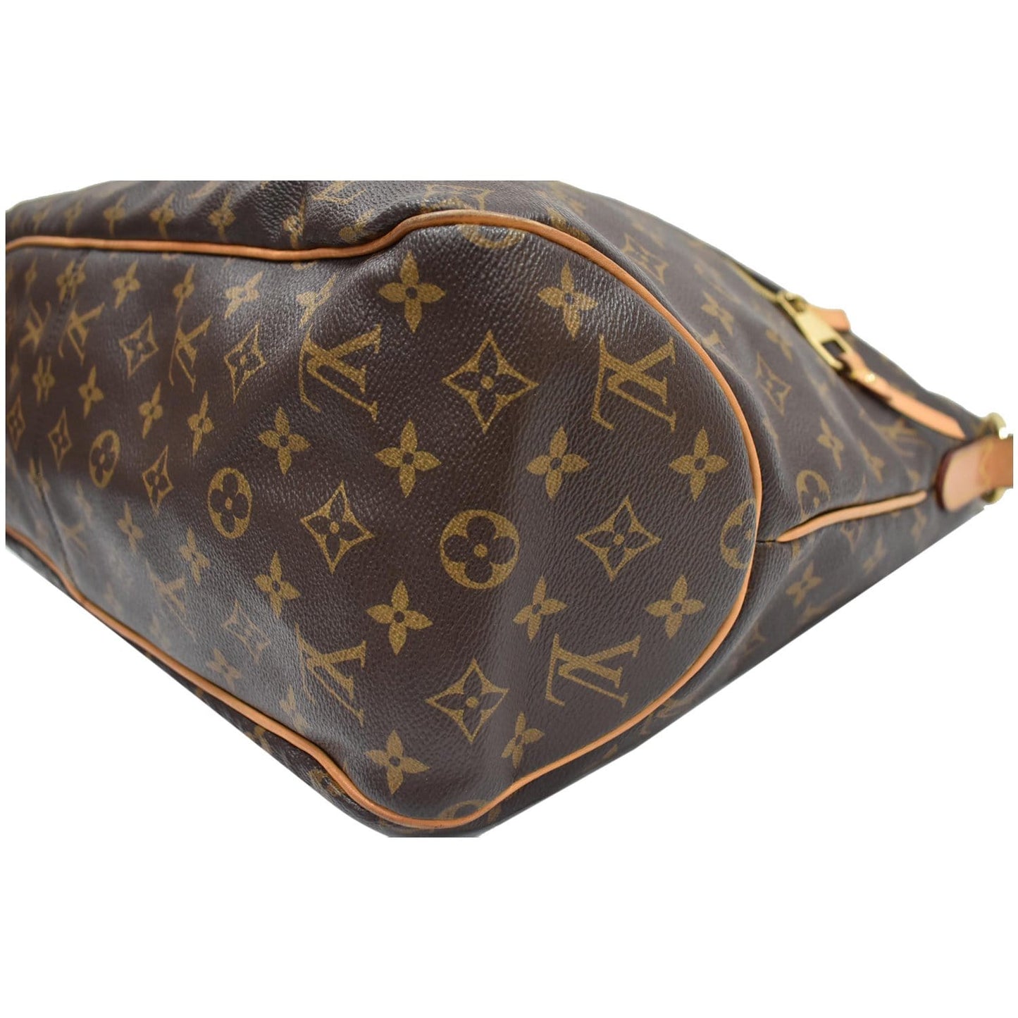 LOUIS VUITTON Delightful GM Monogram Canvas  Shoulder Bag Brown